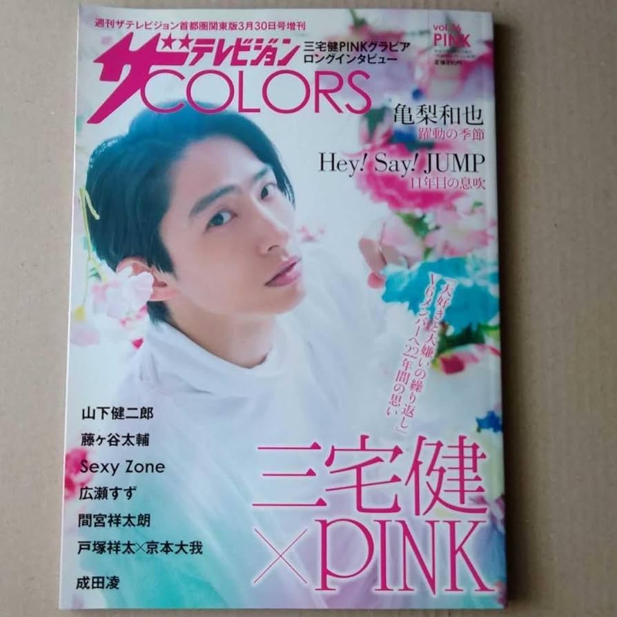 ザテレビジョン COLORS vol.16 PINK 抜けなし ザテレビジョン COLORS vol.16 PINK 抜けなし - メルカリ